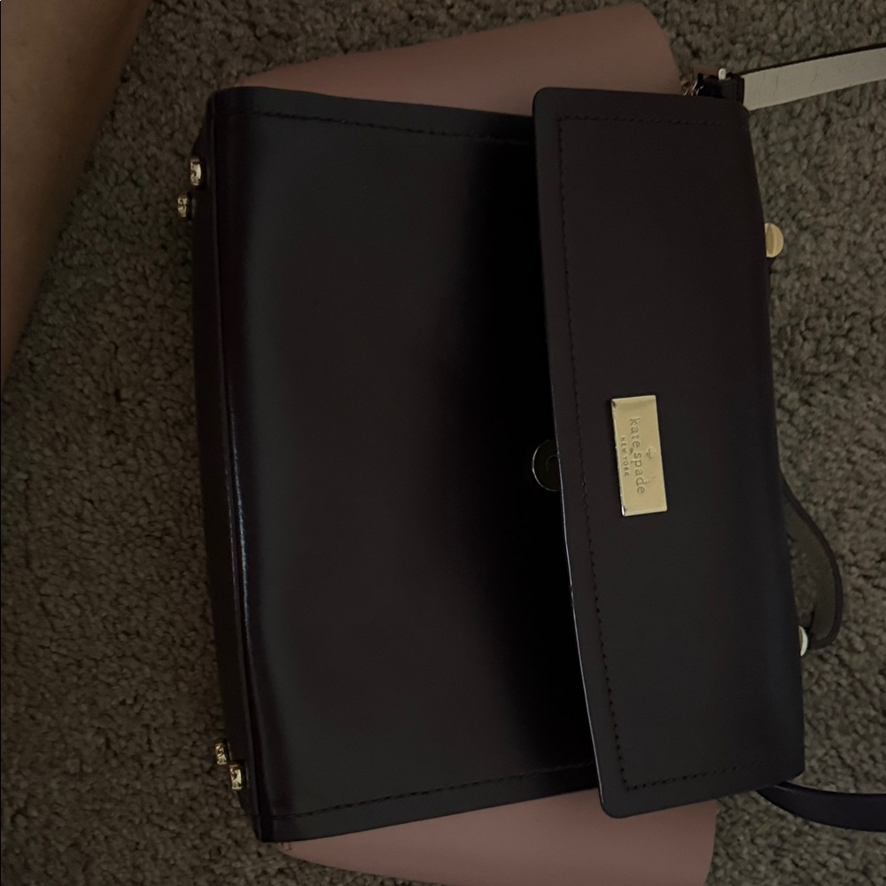 Kate Spade Black and Pink Crossbody Bag